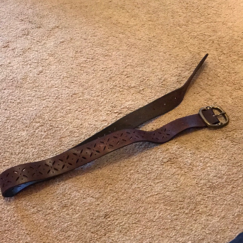 Small brown AE belt